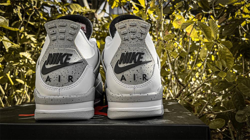 PK GOD Jordan 4 Retro White Cement RETAIL MATERIALS READY TO SHIP